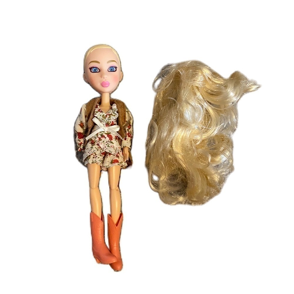 Snapstar Doll Blonde Removable Hair Wig Kids Toy Aspen Fashion Traveler